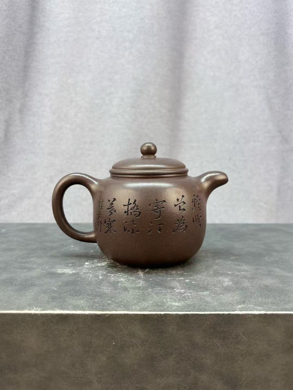 程辉大师佳作福利·紫砂界的功勋级重器《匏尊》原矿极品国标紫泥 300cc