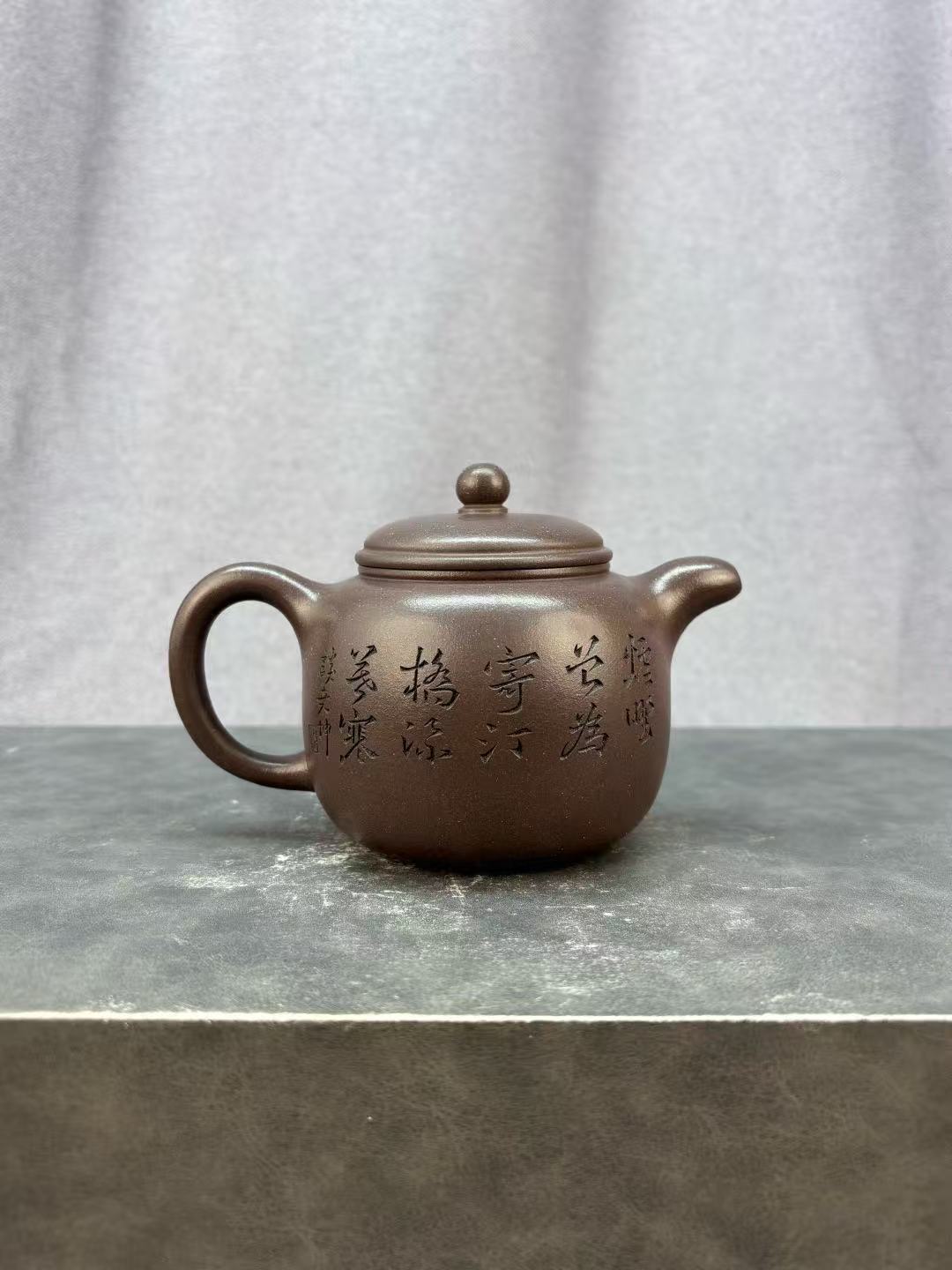 程辉大师佳作福利·紫砂界的功勋级重器《匏尊》原矿极品国标紫泥 300cc