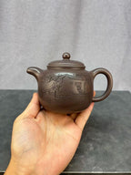 程辉大师佳作福利·紫砂界的功勋级重器《匏尊》原矿极品国标紫泥 300cc