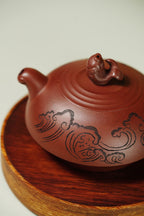 储立之大师｜中国陶瓷艺术终身成就奖获得者｜典藏重器【鱼跃龙门套组】原矿优质·紫泥·300cc