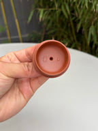 郑求标大师｜双心经至尊藏品·大拍+金奖+馆藏《小心经半月壶》原矿极品朱泥·200cc