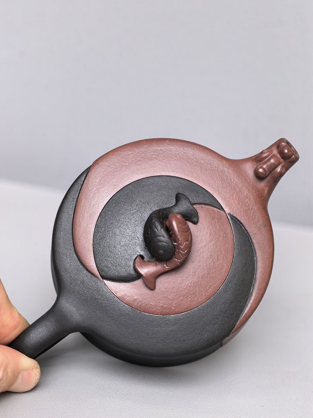 【紫砂巅峰·入册重器】国匠泰斗邱玉林亲制《天道壶》原矿极品底槽清·200cc