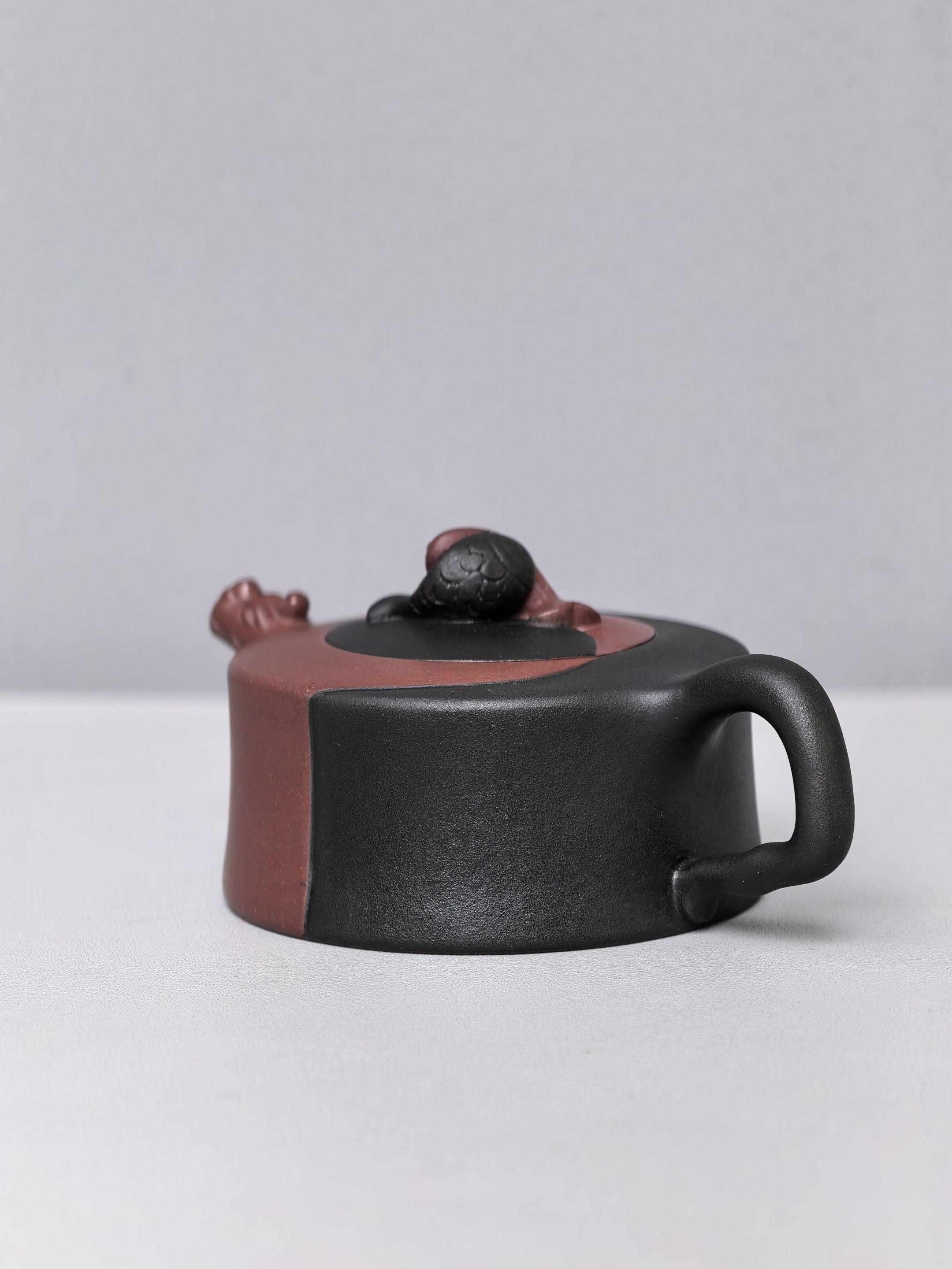 【紫砂巅峰·入册重器】国匠泰斗邱玉林亲制《天道壶》原矿极品底槽清·200cc