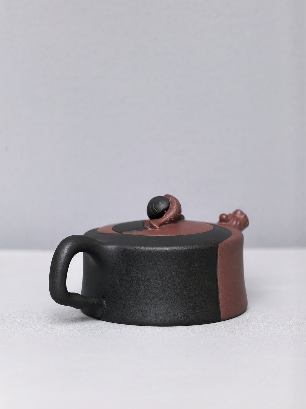 【紫砂巅峰·入册重器】国匠泰斗邱玉林亲制《天道壶》原矿极品底槽清·200cc