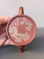 储立之大师｜中国陶瓷艺术终身成就奖获得者｜典藏重器【汲直壶】原矿优质紫泥绞泥·180cc
