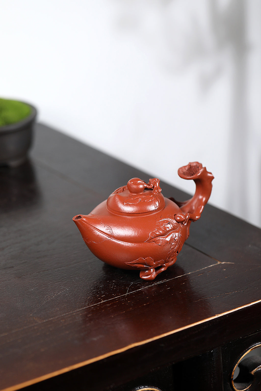 紫砂非遗花器泰斗·蒋蓉唯一嫡传｜蒋艺华亲制巅峰臻品【圣桃壶】紫砂非遗花器泰斗·蒋蓉唯一嫡传｜蒋艺华亲制巅峰臻品【圣桃壶】