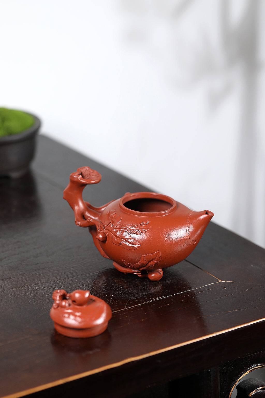 紫砂非遗花器泰斗·蒋蓉唯一嫡传｜蒋艺华亲制巅峰臻品【圣桃壶】紫砂非遗花器泰斗·蒋蓉唯一嫡传｜蒋艺华亲制巅峰臻品【圣桃壶】