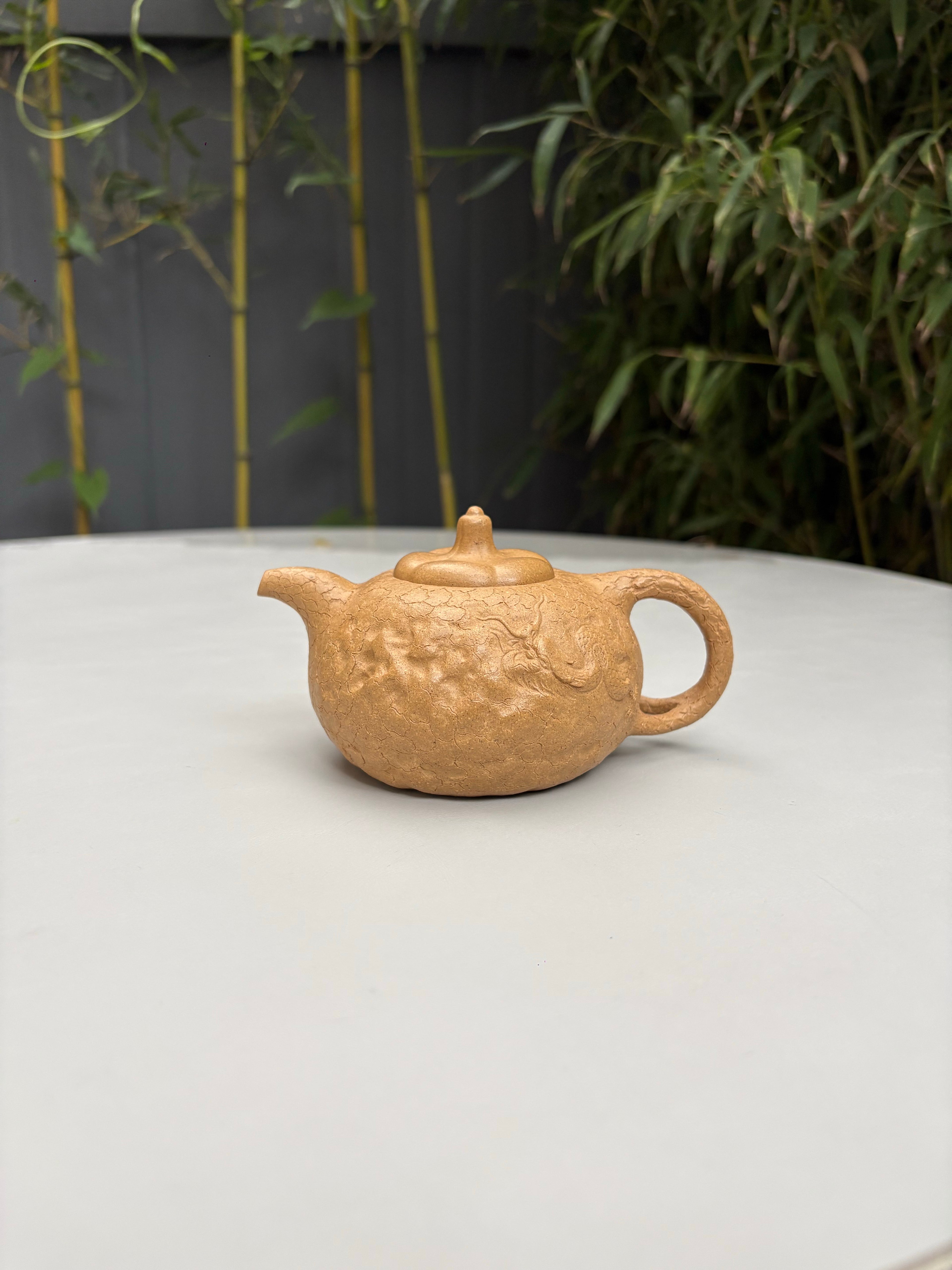 120克左右【耿浩超薄胎·隐龙供春壶】｜同顺号百年传承｜原矿极品老段泥·280cc
