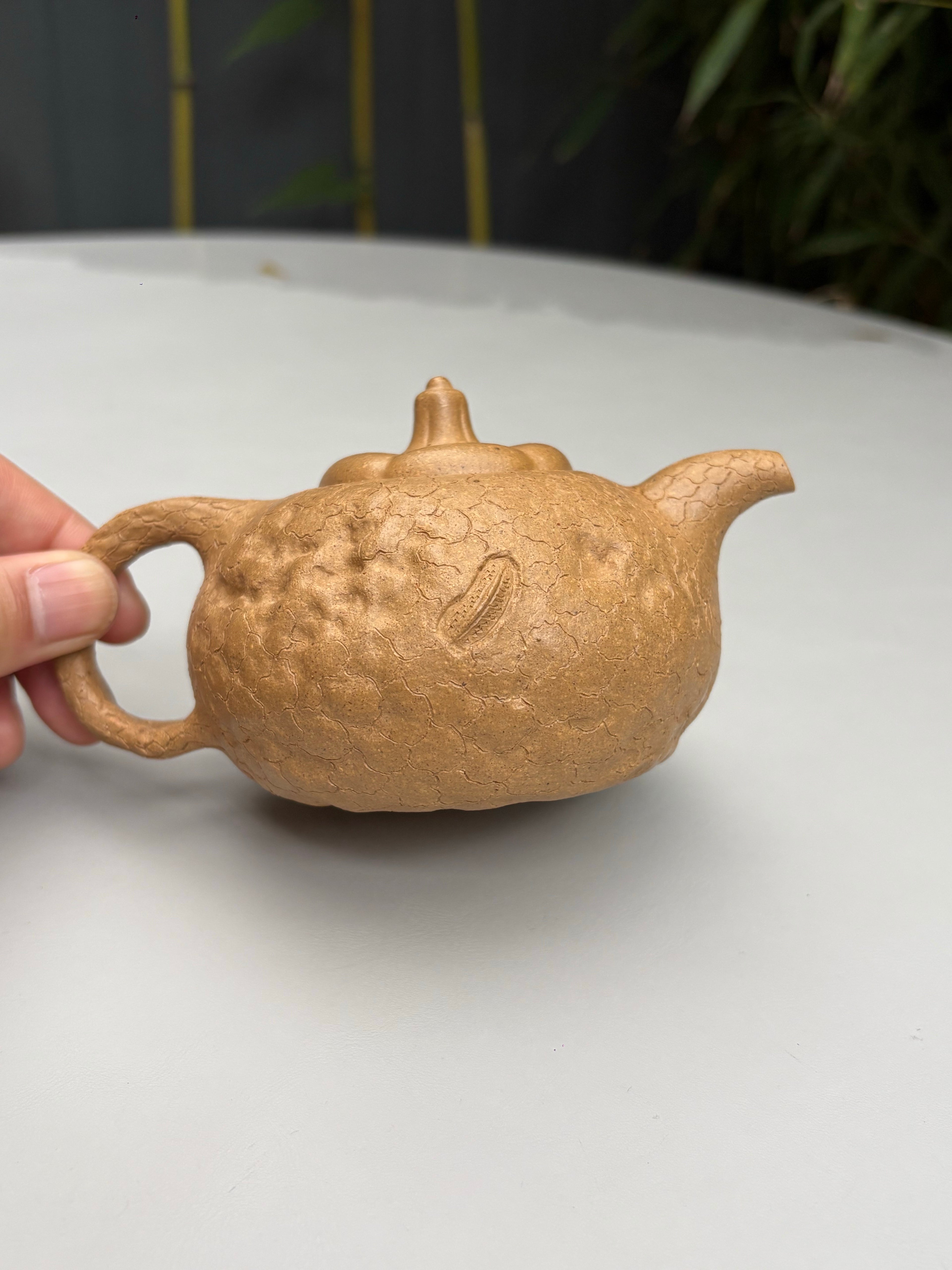 120克左右【耿浩超薄胎·隐龙供春壶】｜同顺号百年传承｜原矿极品老段泥·280cc