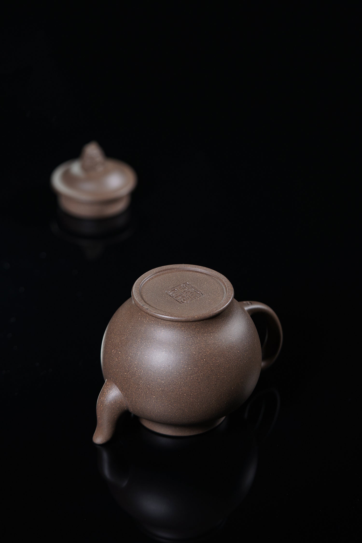 储立之大师｜中国陶瓷艺术终身成就奖获得者｜典藏重器【宫灯壶】原矿优质高温青段·260cc