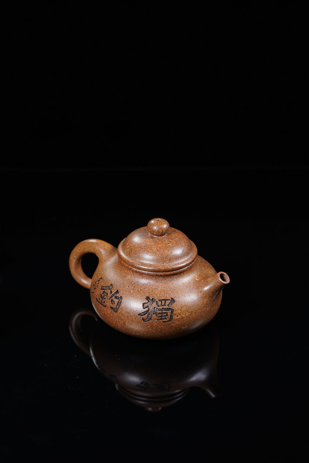 储立之大师｜中国陶瓷艺术终身成就奖获得者｜典藏重器【容天壶】原矿优质古玉金砂·400cc