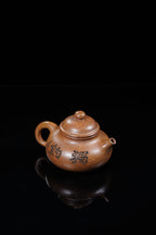 储立之大师｜中国陶瓷艺术终身成就奖获得者｜典藏重器【容天壶】原矿优质古玉金砂·400cc