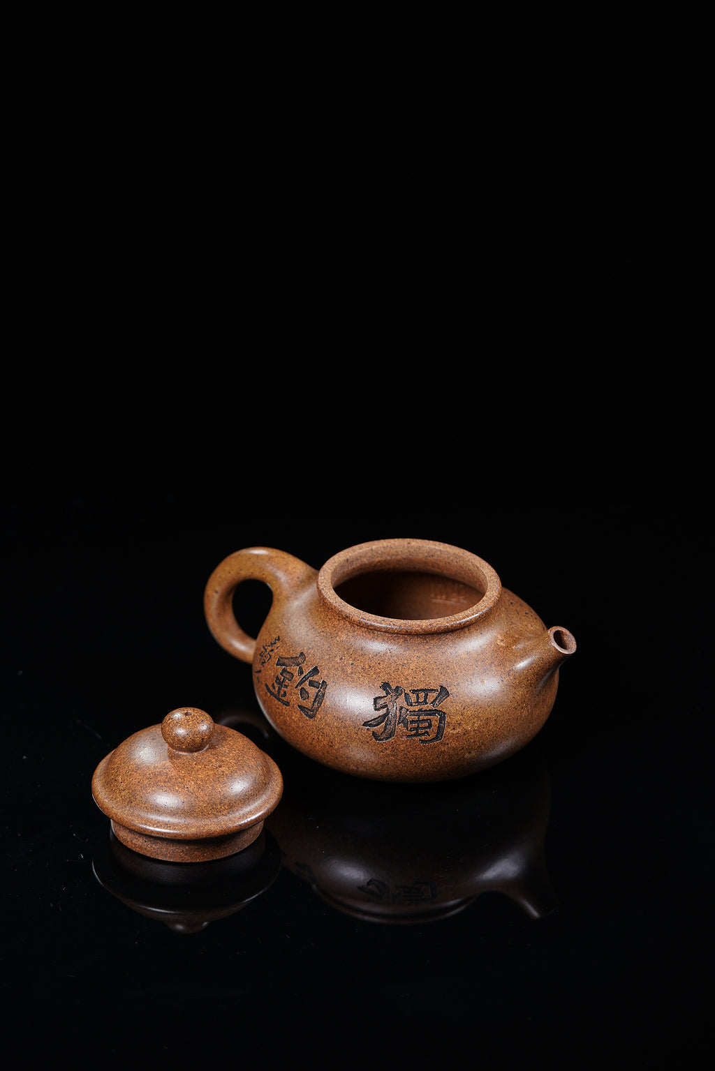 储立之大师｜中国陶瓷艺术终身成就奖获得者｜典藏重器【容天壶】原矿优质古玉金砂·400cc