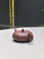 超级小南瓜（双色款）·70CC精品把玩器，内推球孔 原矿老紫泥 手工制作·高端茶客必备