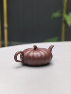 超级小南瓜（双色款）·70CC精品把玩器，内推球孔 原矿老紫泥 手工制作·高端茶客必备