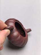 超级小南瓜（双色款）·70CC精品把玩器，内推球孔 原矿老紫泥 手工制作·高端茶客必备