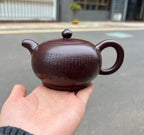 【心经宫灯】套组 泥料：极品紫茄泥 300cc 作者：袁连云、国家工艺美术师