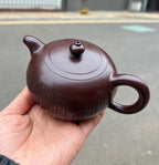 【心经宫灯】套组 泥料：极品紫茄泥 300cc 作者：袁连云、国家工艺美术师