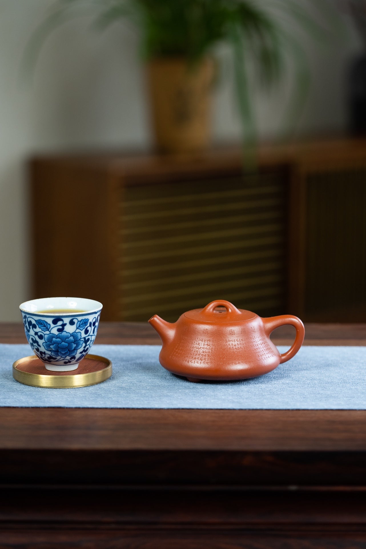 好壶推荐 【壶名】心经亦瓢 【容量】140cc 【泥料】原矿大红袍 【作者】周良红（国家级工艺美术师）