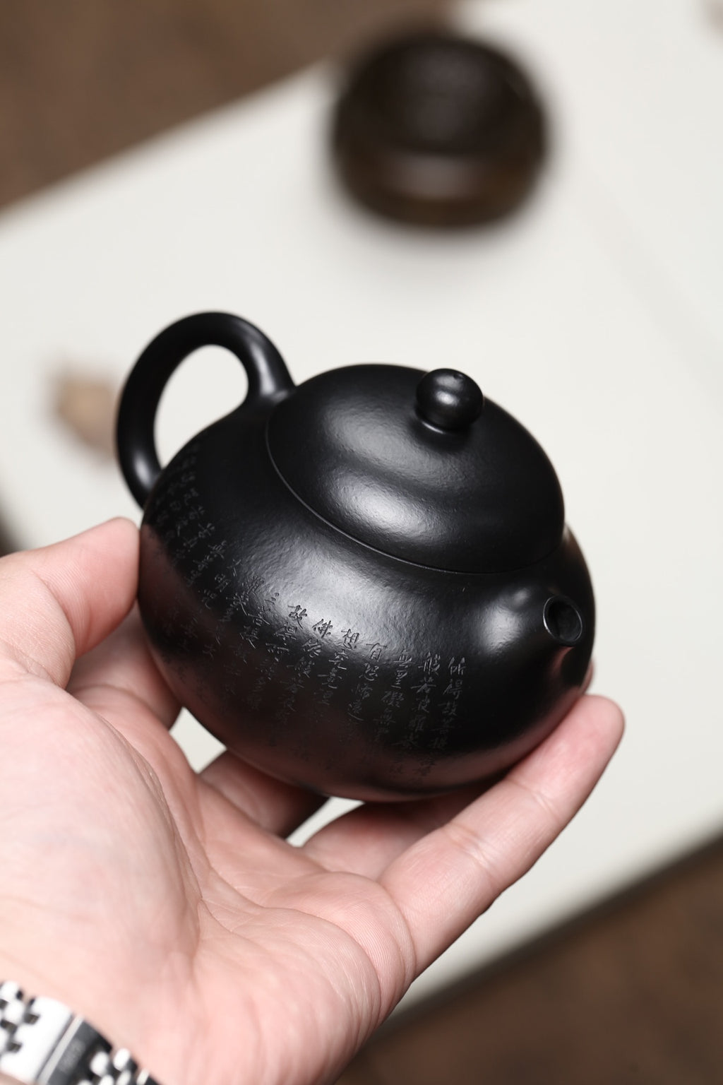 心经文旦·焐灰款 原矿小煤窑朱泥·160CC