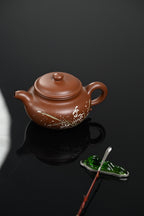 高工· 『仿古』 文革老紫泥·容量400cc·11孔出水·内推·秦国萍（国家级高级工艺美术师）