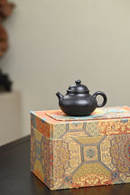 高工· 『容天』 石黄·容量150cc·9孔出水·内推·秦国萍（国家级高级工艺美术师）