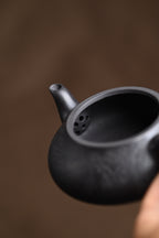 高工· 『汉棠石瓢』 石黄·容量140cc·9孔出水·内推·秦国萍（国家级高级工艺美术师）