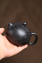 高工· 『西施』 石黄·容量160cc·9孔出水·内推·秦国萍（国家级高级工艺美术师）