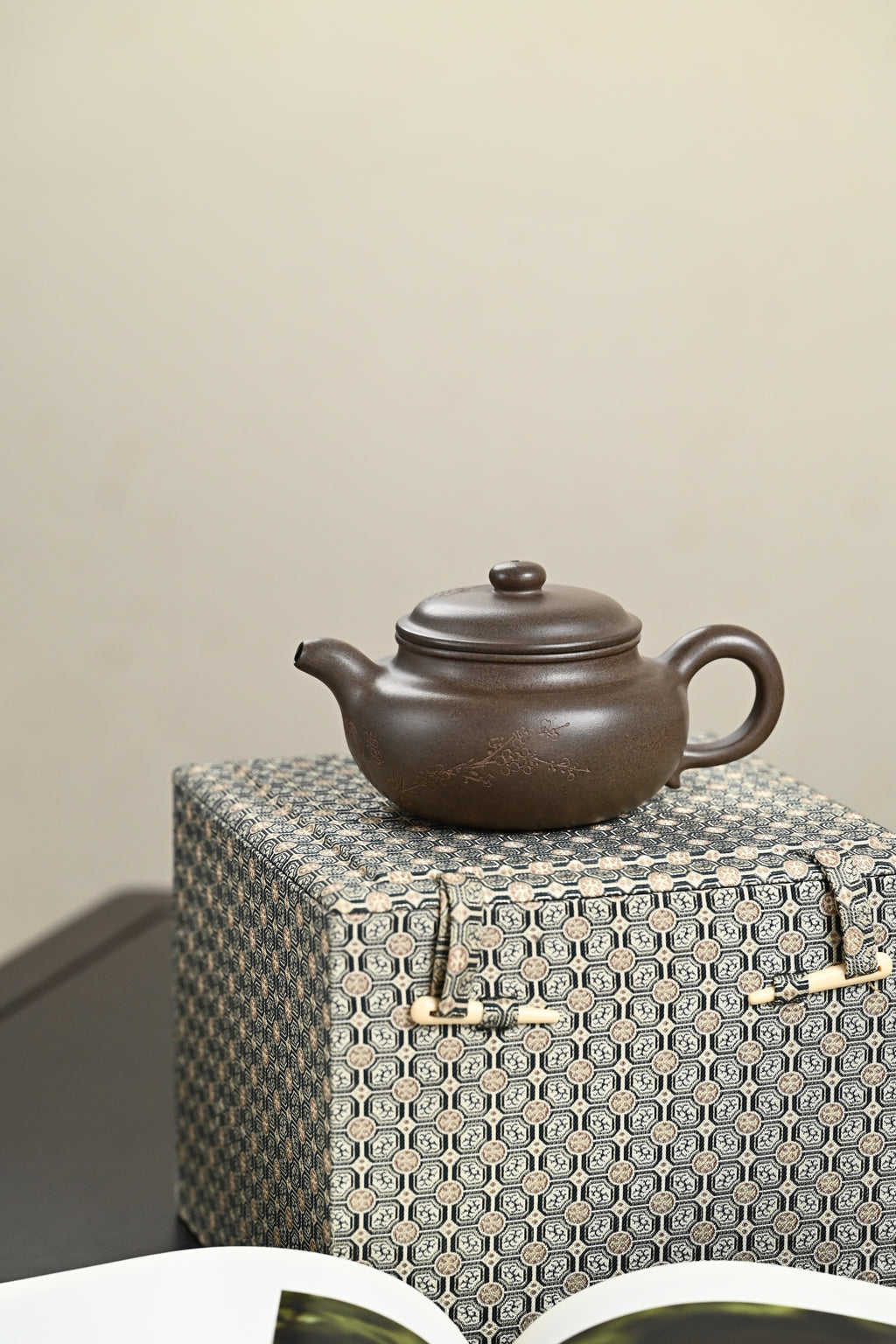 高工· 『仿古』 底槽清·柴烧·容量350cc·14孔出水·秦国萍（国家级高级工艺美术师）
