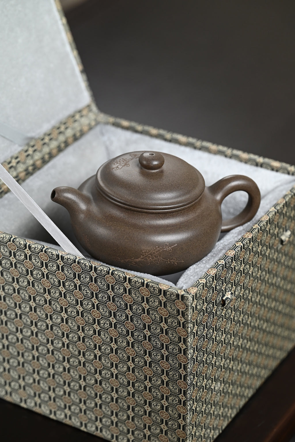 高工· 『仿古』 底槽清·柴烧·容量350cc·14孔出水·秦国萍（国家级高级工艺美术师）