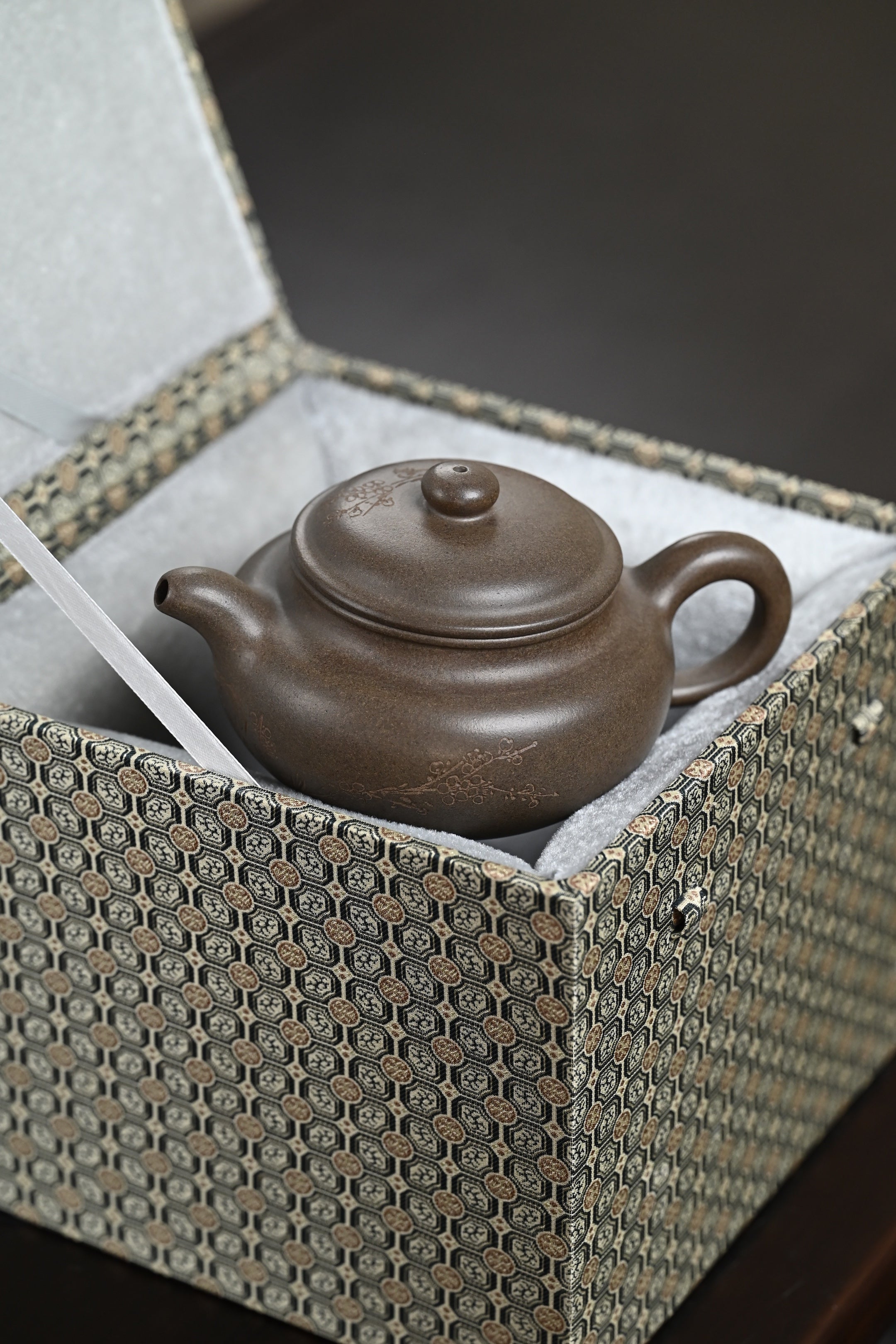 高工· 『仿古』 底槽清·柴烧·容量350cc·14孔出水·秦国萍（国家级高级工艺美术师）