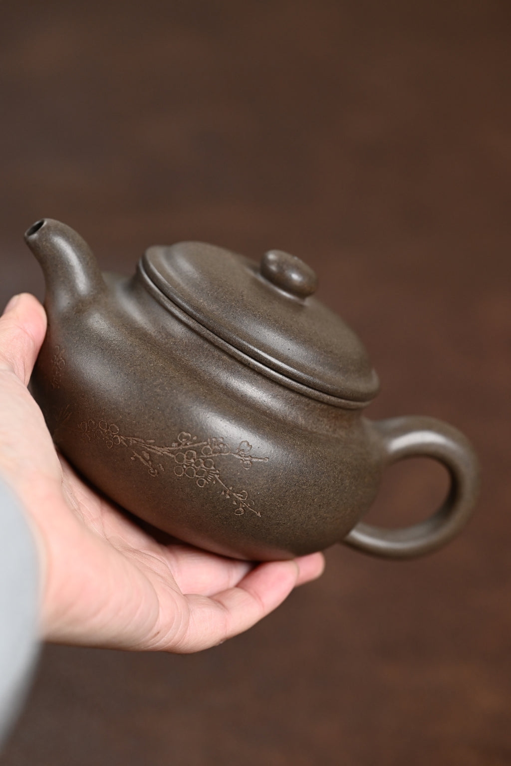高工· 『仿古』 底槽清·柴烧·容量350cc·14孔出水·秦国萍（国家级高级工艺美术师）