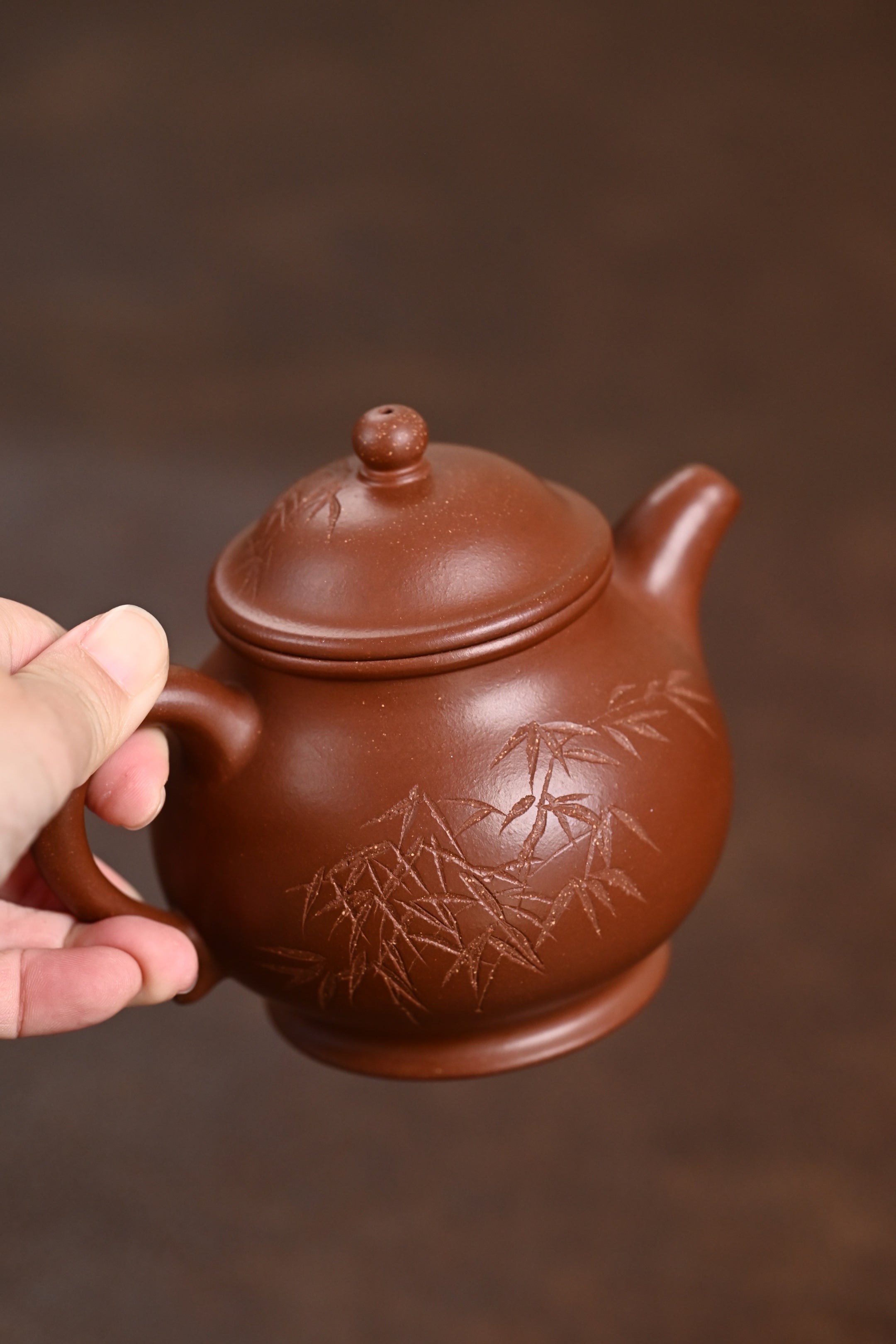 高工· 『高潘』 底槽清·容量300cc·14孔出水·内推·秦国萍（国家级高级工艺美术师）