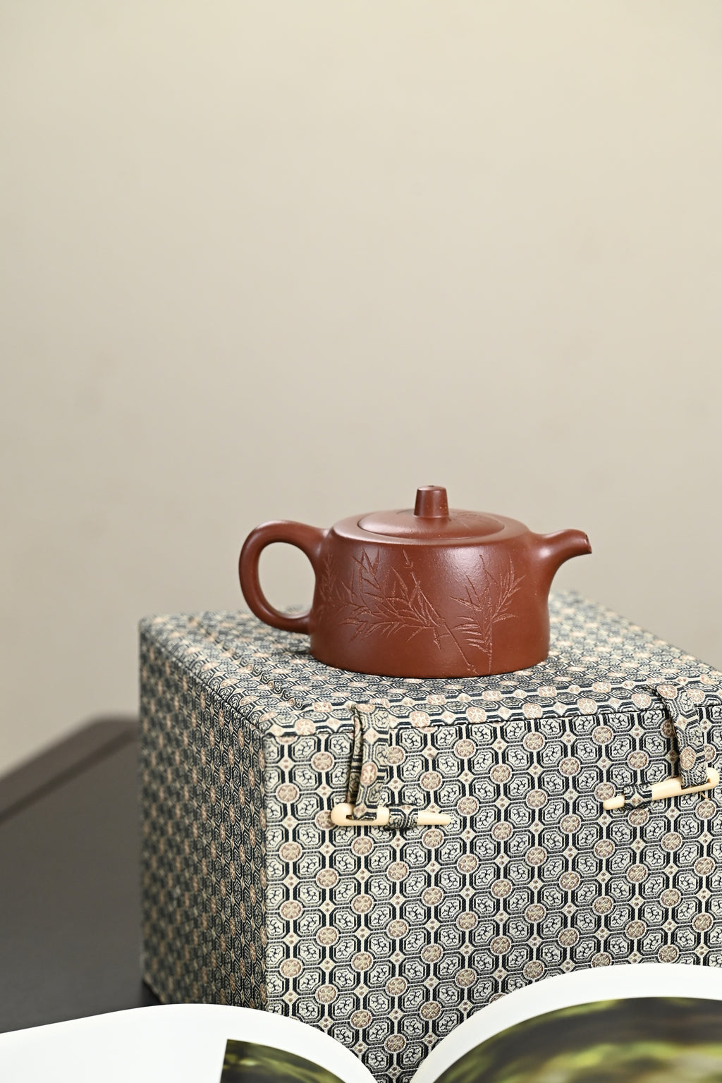 高工· 『井栏』 底槽清·容量240cc·14孔出水·内推·秦国萍（国家级高级工艺美术师）