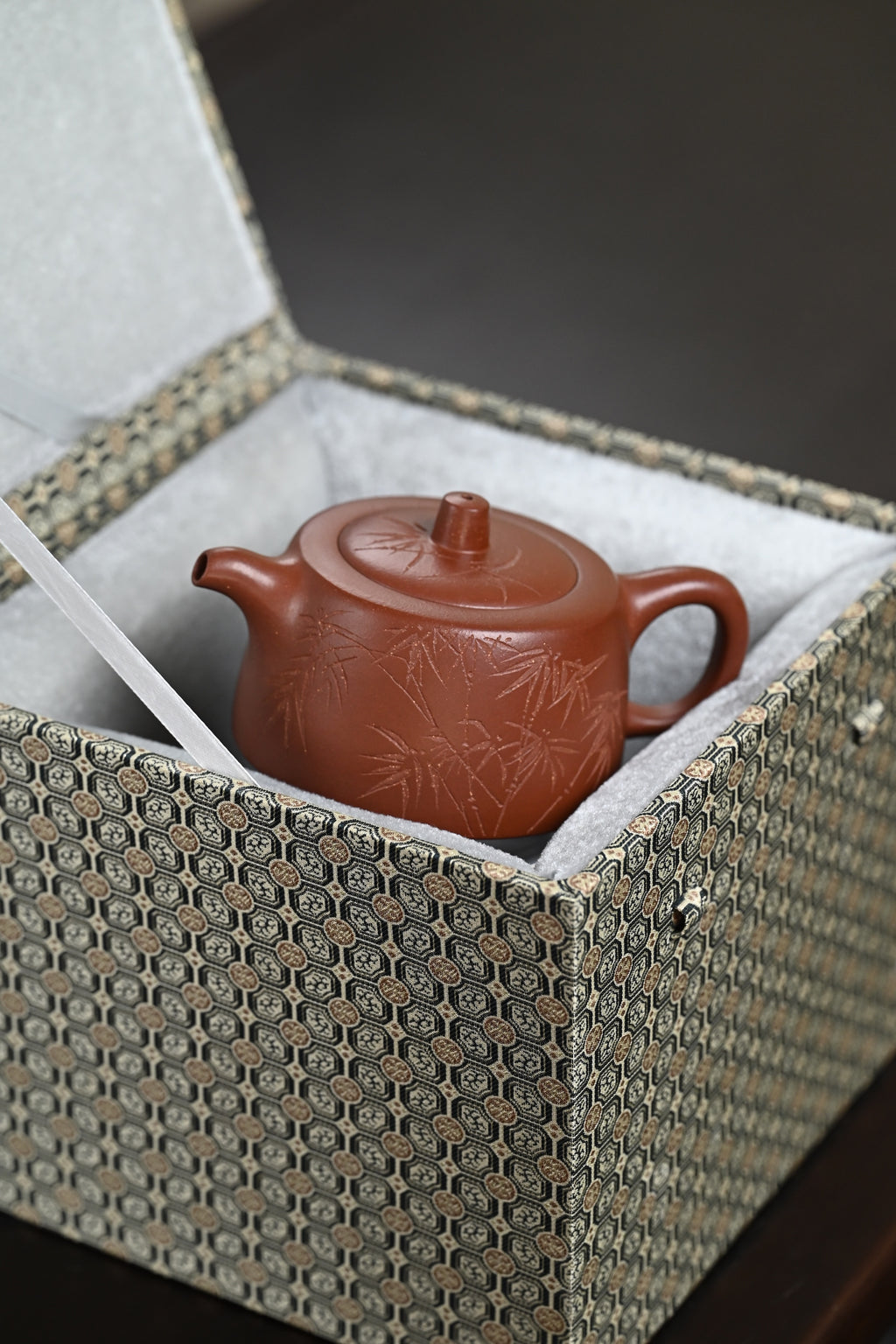 高工· 『井栏』 底槽清·容量240cc·14孔出水·内推·秦国萍（国家级高级工艺美术师）