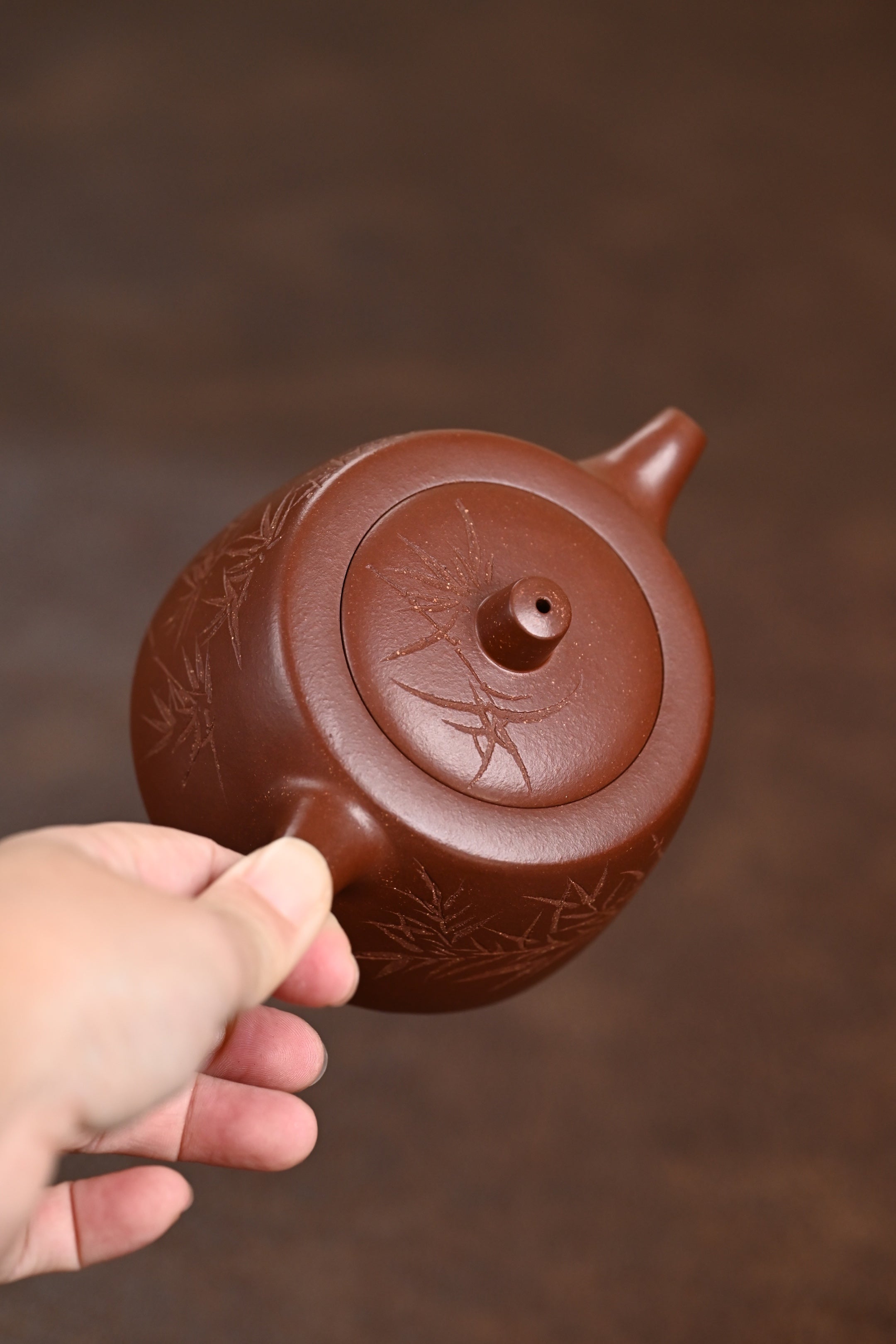高工· 『井栏』 底槽清·容量240cc·14孔出水·内推·秦国萍（国家级高级工艺美术师）
