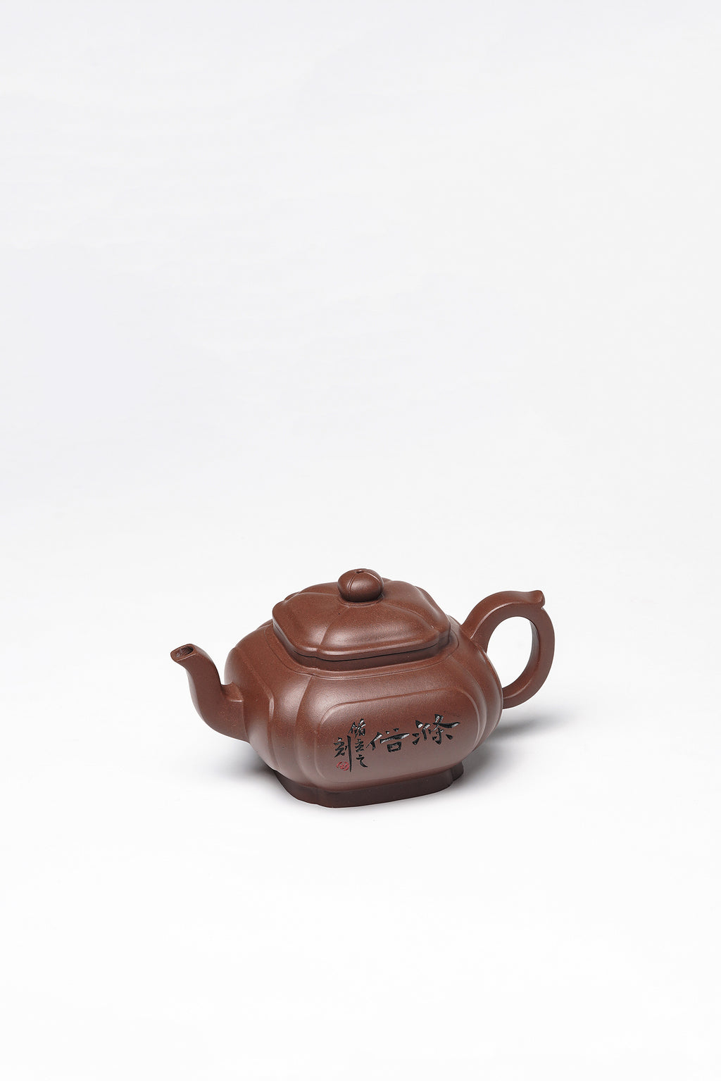 储立之大师｜中国陶瓷艺术终身成就奖获得者｜典藏重器【四方扁灯壶】原矿优质·老紫泥·340cc