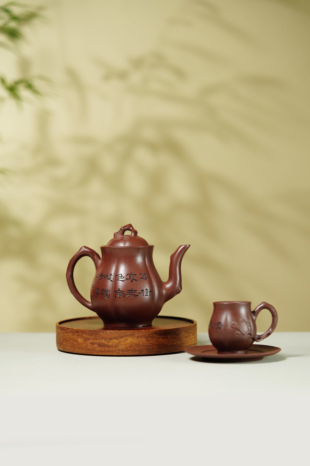 储立之大师｜中国陶瓷艺术终身成就奖获得者｜典藏重器【梅瓶套组】原矿优质·紫泥·280cc