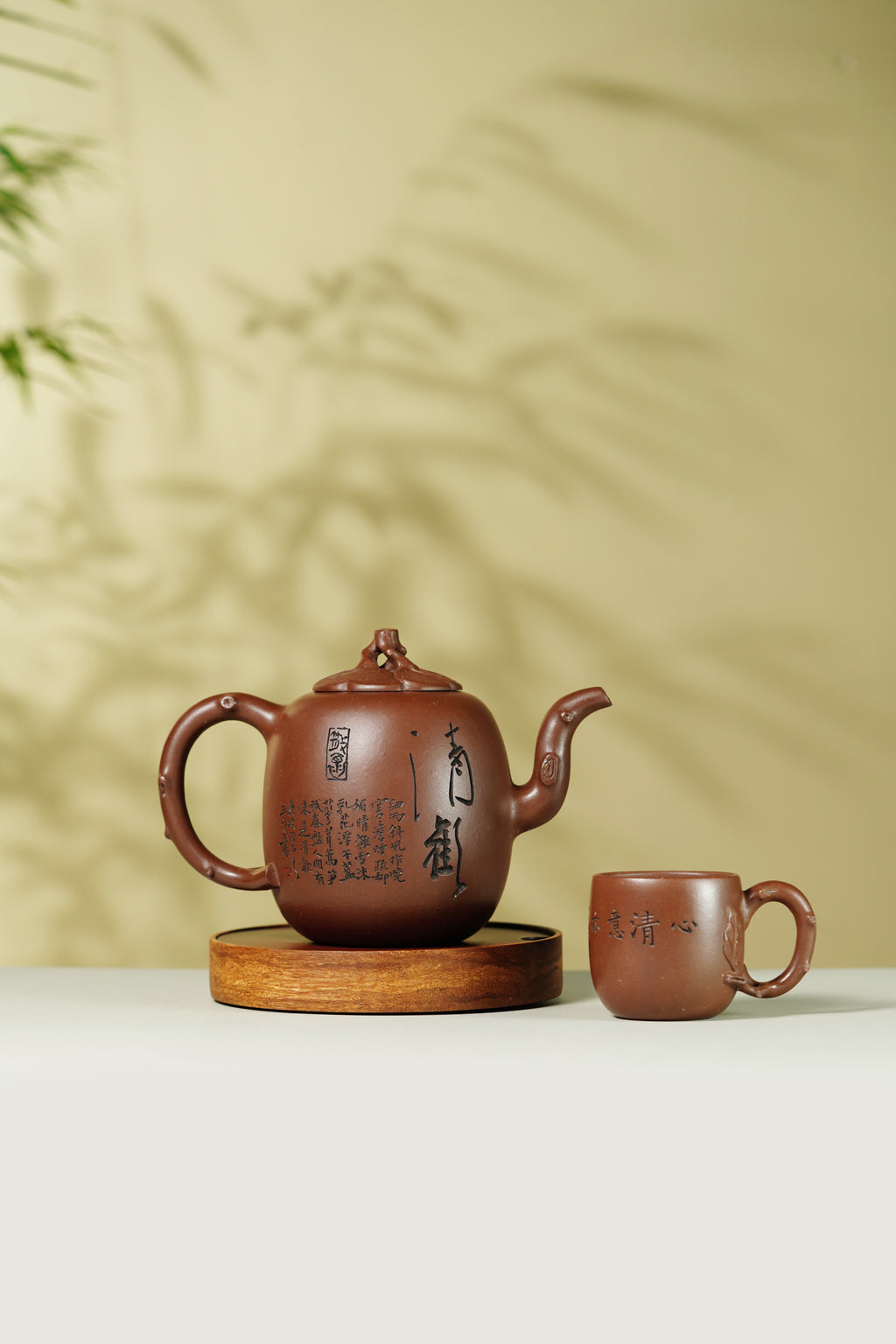 储立之大师｜中国陶瓷艺术终身成就奖获得者｜典藏重器【木瓜套组】原矿优质·紫泥·780cc