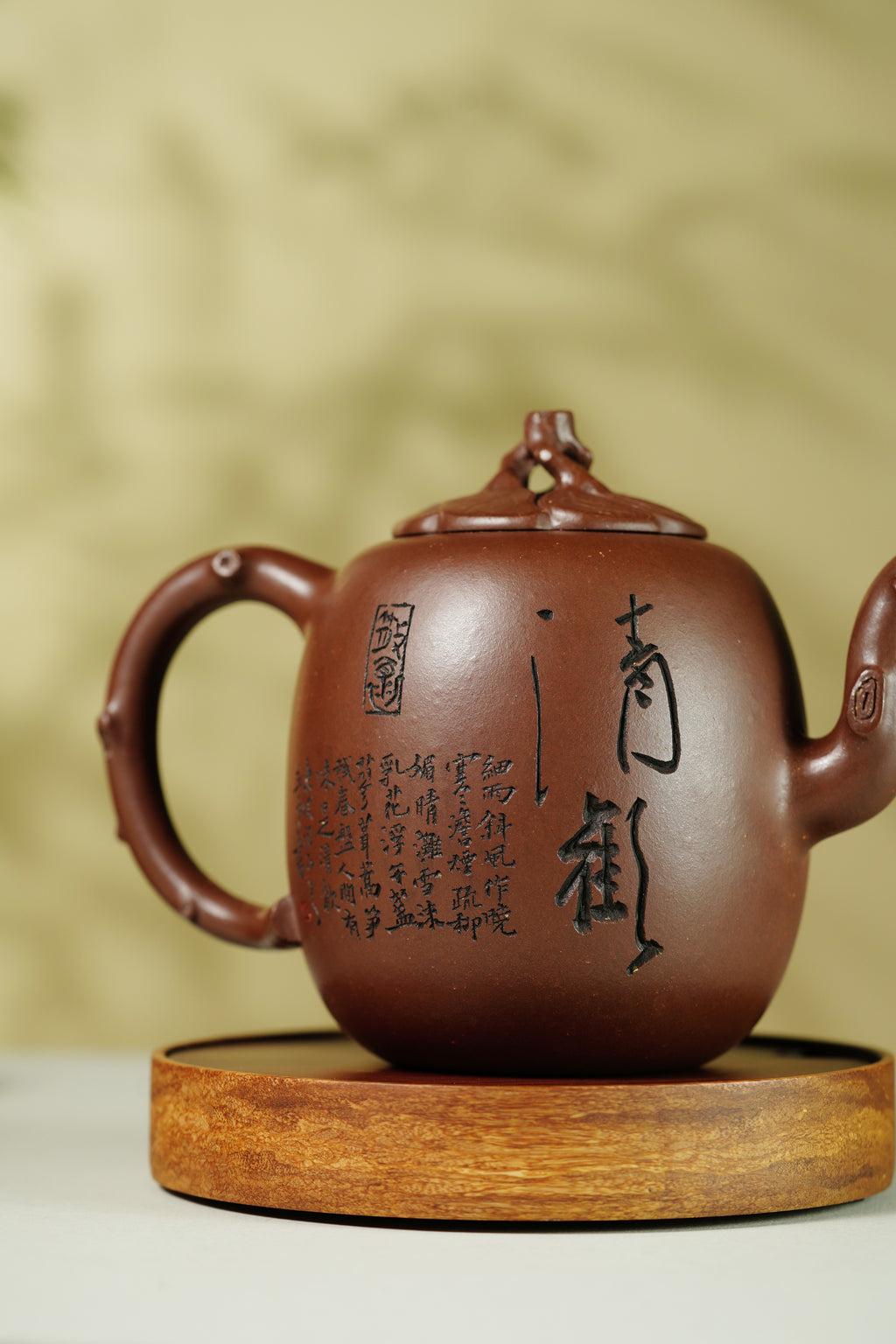 储立之大师｜中国陶瓷艺术终身成就奖获得者｜典藏重器【木瓜套组】原矿优质·紫泥·780cc