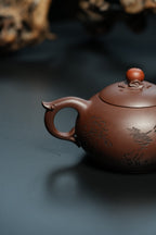 储立之大师｜中国陶瓷艺术终身成就奖获得者｜典藏重器【龙凤对壶·紫云凌祥】原矿优质紫泥·300cc