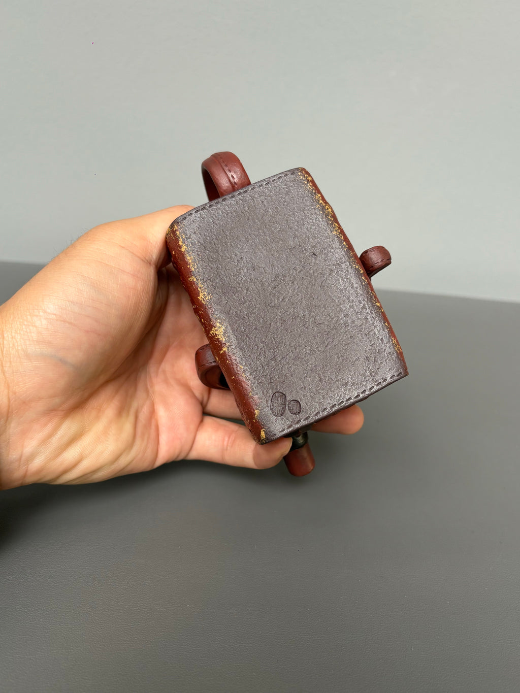 范泽锋大师高徒·省大师邱爽紫砂潜力重器【爱马仕壶】原矿优质老紫泥·160cc