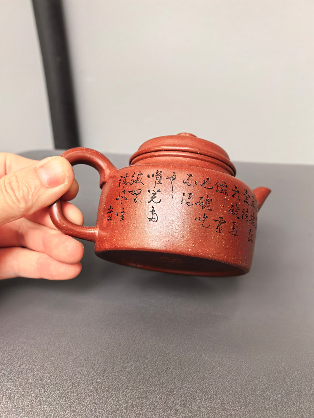 储立之大师｜中国陶瓷艺术终身成就奖获得者｜典藏重器【剑流德钟壶】原矿优质赤金砂·180cc