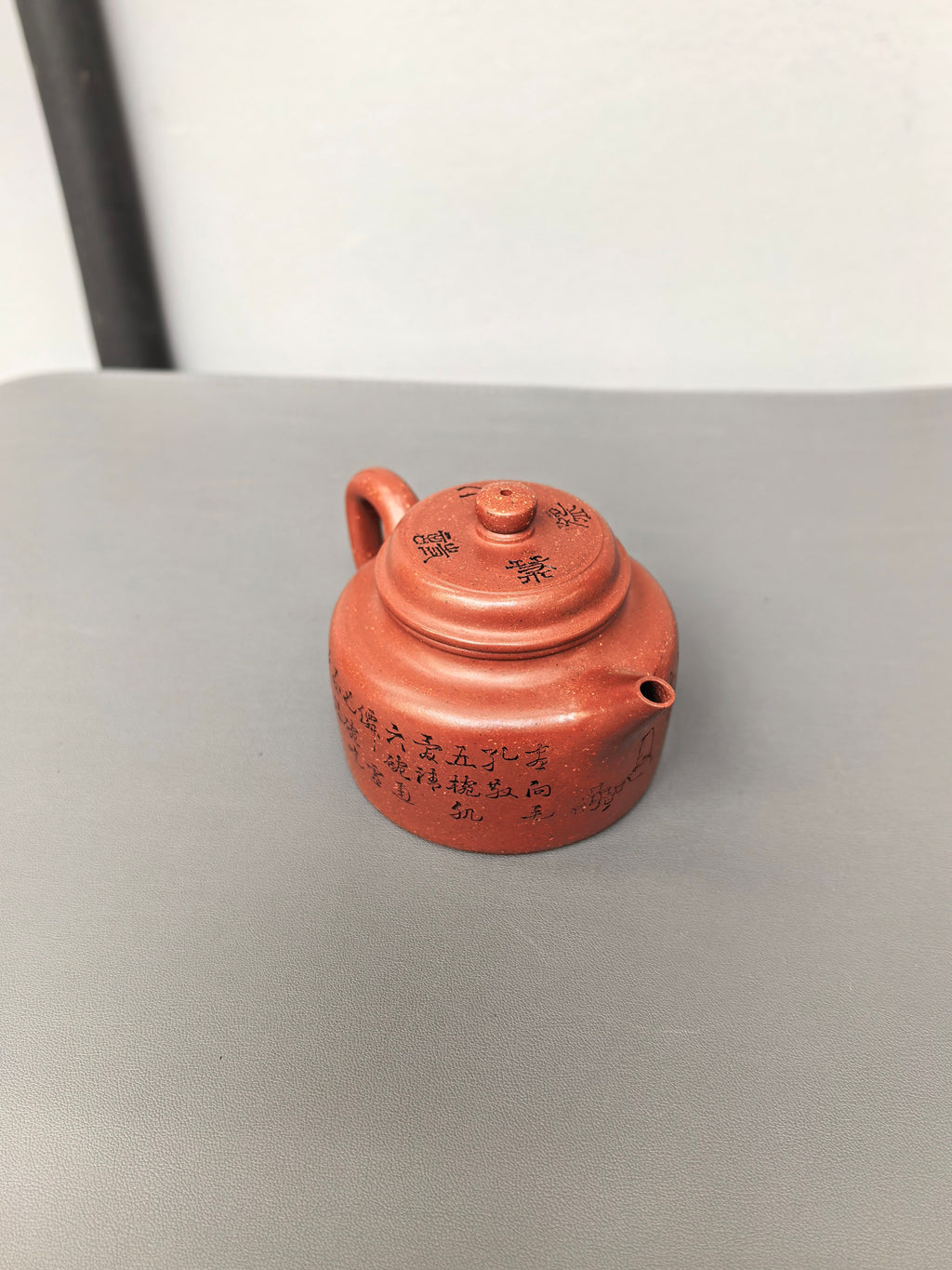 储立之大师｜中国陶瓷艺术终身成就奖获得者｜典藏重器【剑流德钟壶】原矿优质赤金砂·180cc