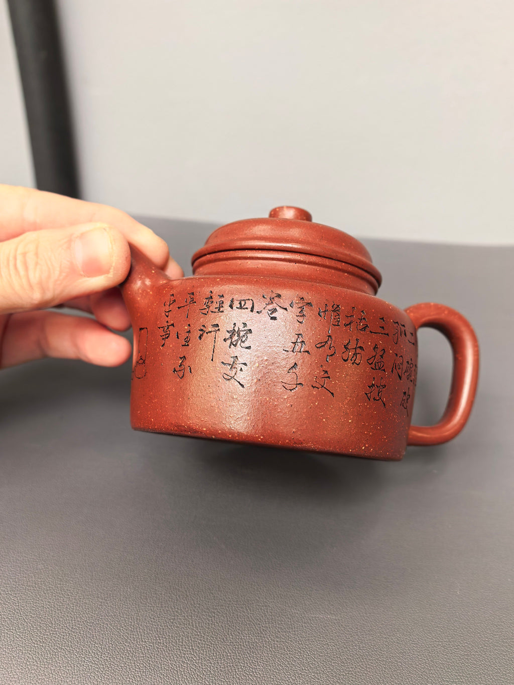 储立之大师｜中国陶瓷艺术终身成就奖获得者｜典藏重器【剑流德钟壶】原矿优质赤金砂·180cc