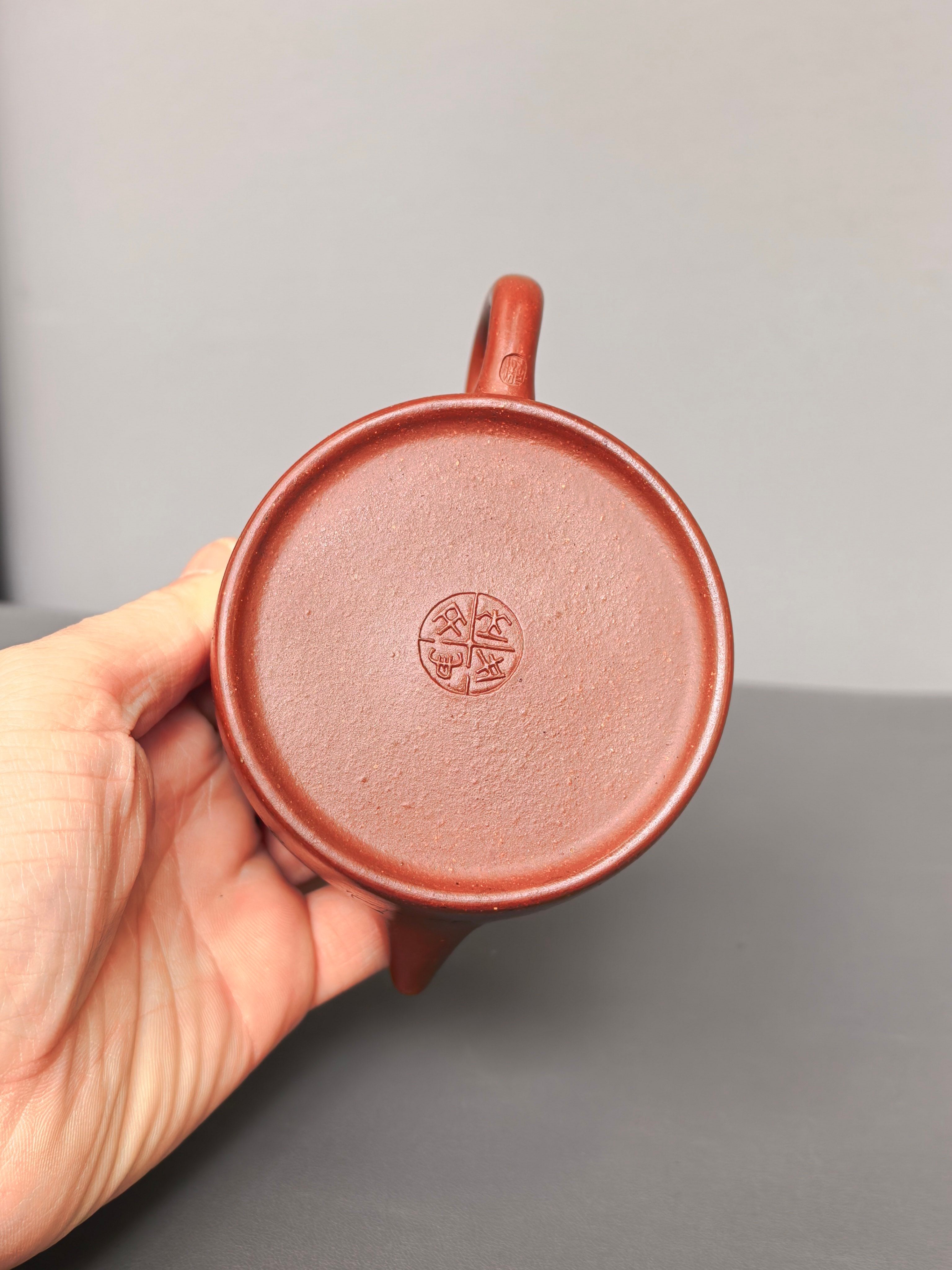 储立之大师｜中国陶瓷艺术终身成就奖获得者｜典藏重器【剑流德钟壶】原矿优质赤金砂·180cc