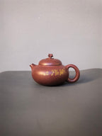 储立之大师｜中国陶瓷艺术终身成就奖获得者｜典藏重器【矮文旦壶】原矿优质紫泥·260cc