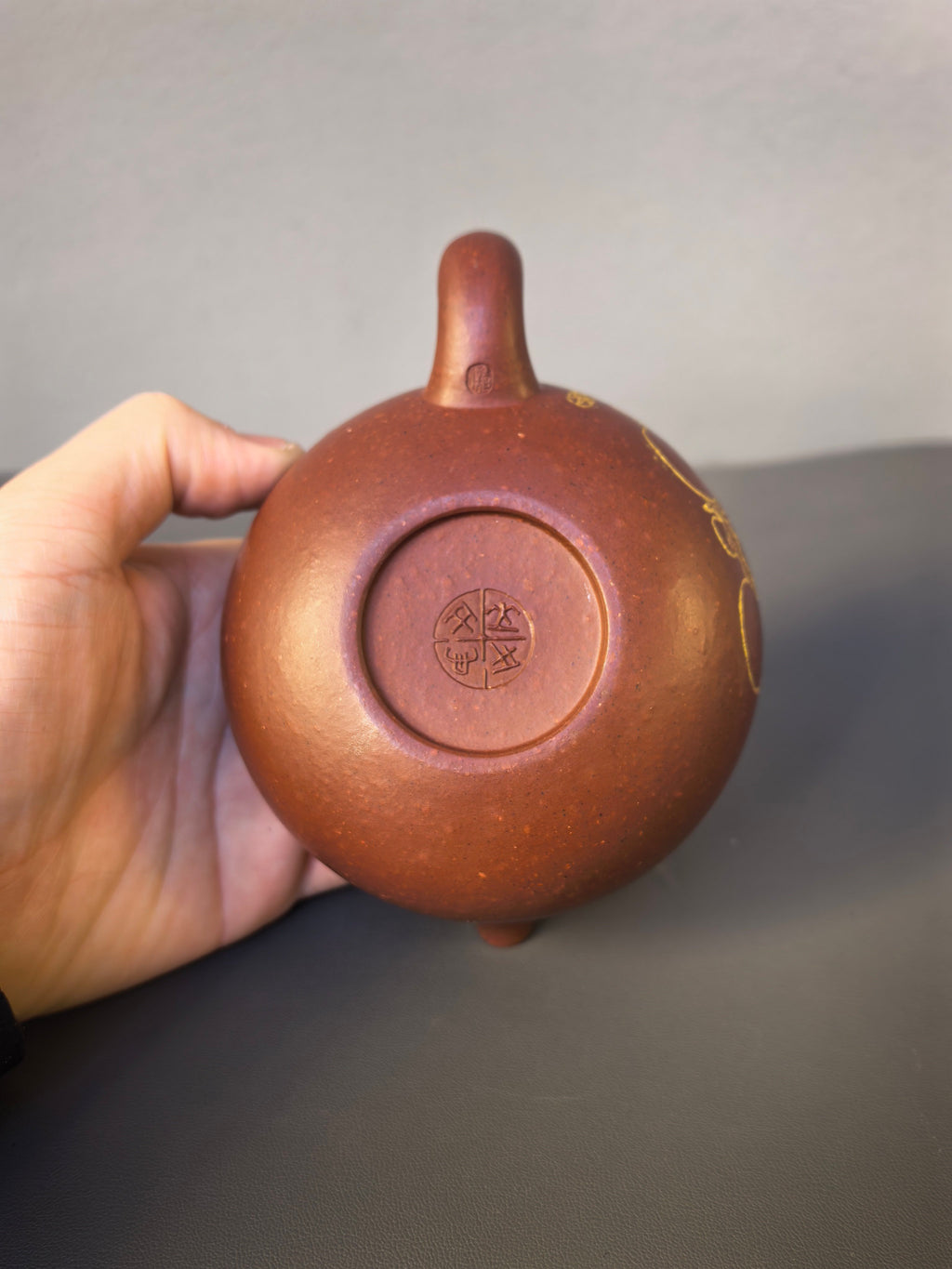 储立之大师｜中国陶瓷艺术终身成就奖获得者｜典藏重器【矮文旦壶】原矿优质紫泥·260cc