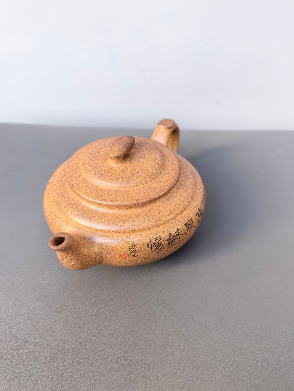 储立之大师｜中国陶瓷艺术终身成就奖获得者｜典藏重器【上新桥壶】原矿优质古玉金砂·480cc