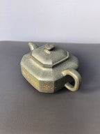 储立之大师｜中国陶瓷艺术终身成就奖获得者｜典藏重器【宝鼎八方壶】原矿优质雪花绿泥·480cc